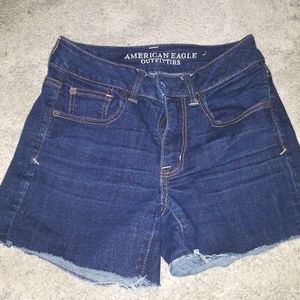 American eagle super stretch Jean shorts